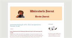 Desktop Screenshot of bernds-journal.de