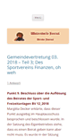 Mobile Screenshot of bernds-journal.de